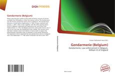 Bookcover of Gendarmerie (Belgium)