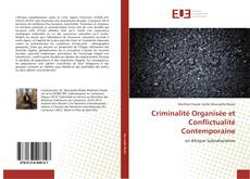Copertina di Criminalité Organisée et Conflictualité Contemporaine