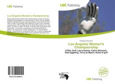 Обложка Los Angeles Women's Championship