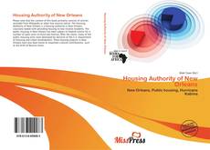 Bookcover of Housing Authority of New Orleans