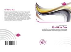 23rd Grey Cup kitap kapağı