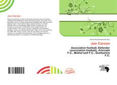 Bookcover of Joe Carson