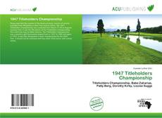 Portada del libro de 1947 Titleholders Championship