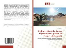 Buchcover von Hydro-système du Sahara septentrional, qualité de l'eau et ichtyofaune