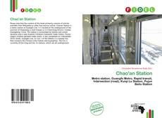 Buchcover von Chao'an Station