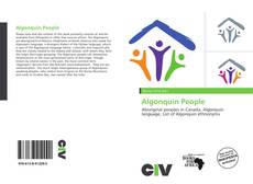 Buchcover von Algonquin People