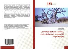 Communication seereer, entre tabou et insécurité linguistique kitap kapağı