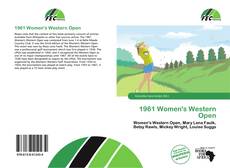 Portada del libro de 1961 Women's Western Open