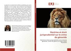 Copertina di Doctrine et droit jurisprudentiel sur le crime de génocide