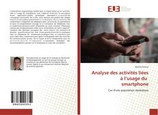Buchcover von Analyse des activités liées à l’usage du smartphone