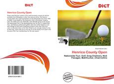 Borítókép a  Henrico County Open - hoz