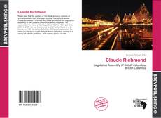 Claude Richmond kitap kapağı