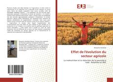 Buchcover von Effet de l'évolution du secteur agricole