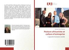 Couverture de Posture africaniste et culture d’entreprise