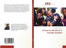 Buchcover von A time in the life of a Foreign Student