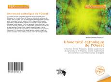 Buchcover von Université catholique de l'Ouest