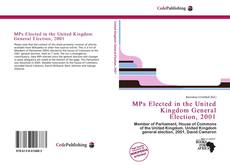 Bookcover of MPs Elected in the United Kingdom General Election, 2001