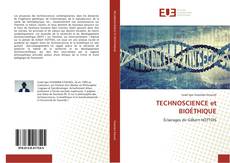 TECHNOSCIENCE et BIOÉTHIQUE kitap kapağı