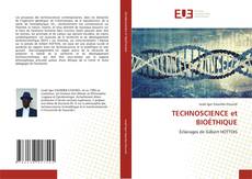 Copertina di TECHNOSCIENCE et BIOÉTHIQUE