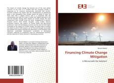 Portada del libro de Financing Climate Change Mitigation