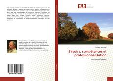 Buchcover von Savoirs, compétences et professionnalisation