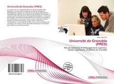 Université de Grenoble (PRES) kitap kapağı