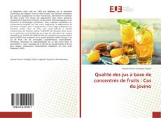 Qualité des jus à base de concentrés de fruits : Cas du jovino kitap kapağı