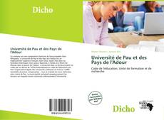 Обложка Université de Pau et des Pays de l'Adour