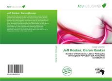 Buchcover von Jeff Rooker, Baron Rooker