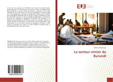 Le secteur minier du Burundi的封面