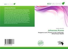 Buchcover von Johannes Kunze