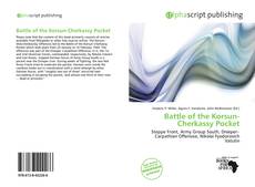 Battle of the Korsun-Cherkassy Pocket kitap kapağı