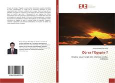 Buchcover von Où va l’Egypte ?