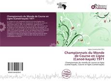 Capa do livro de Championnats du Monde de Course en Ligne (Canoë-kayak) 1971 