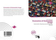 Bookcover of Economics of Automobile Usage