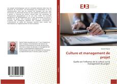 Buchcover von Culture et management de projet