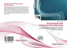 Capa do livro de Bristol South (UK Parliament Constituency) 