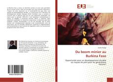 Copertina di Du boom minier au Burkina Faso