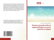 Bookcover of Classes à grande taille et apprentissages au cours primaire à Abobo