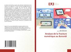 Copertina di Analyse de la fracture numérique au Burundi