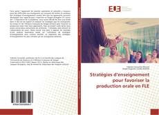 Buchcover von Stratégies d’enseignement pour favoriser la production orale en FLE