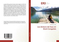 Buchcover von Les Acteurs de l'eau en Droit Congolais
