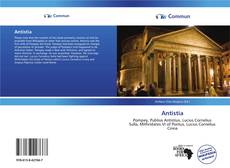 Buchcover von Antistia