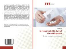 Buchcover von la responsabilité du Fait du Médicament