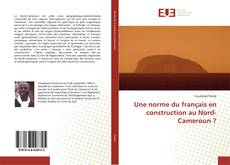 Portada del libro de Une norme du français en construction au Nord-Cameroun ?
