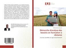 Copertina di Démarche d'analyse des besoins en formation à distance
