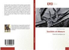 Sociétés et Moeurs kitap kapağı
