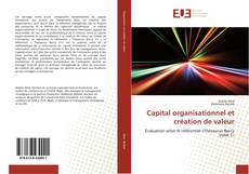 Copertina di Capital organisationnel et création de valeur