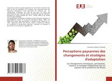 Capa do livro de Perceptions paysannes des changements et stratégies d'adaptation 