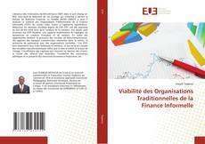 Buchcover von Viabilité des Organisations Traditionnelles de la Finance Informelle